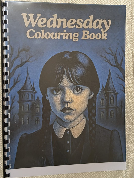Wednesday Colouring Book