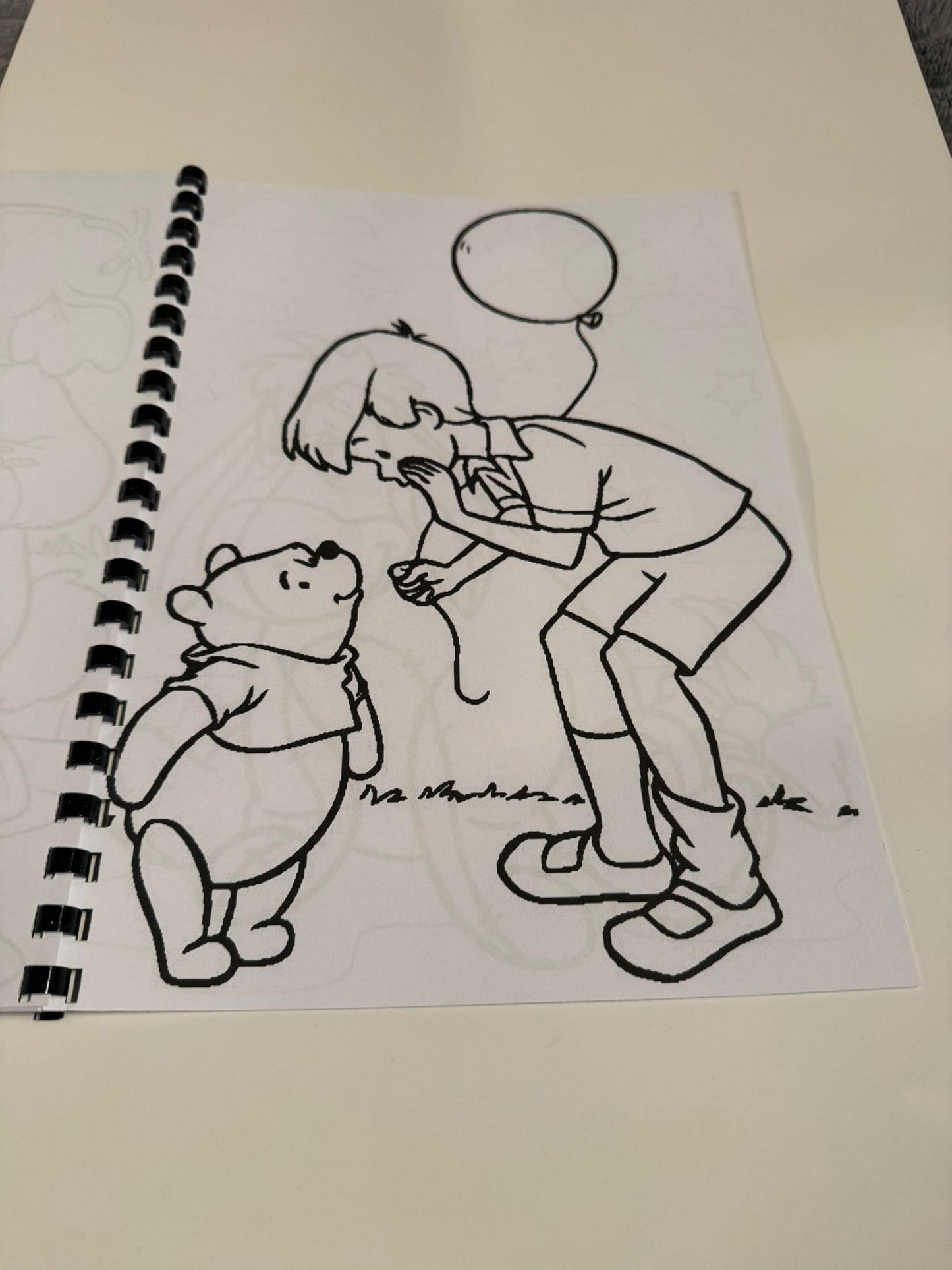 Winnie Pooh Colouring Book