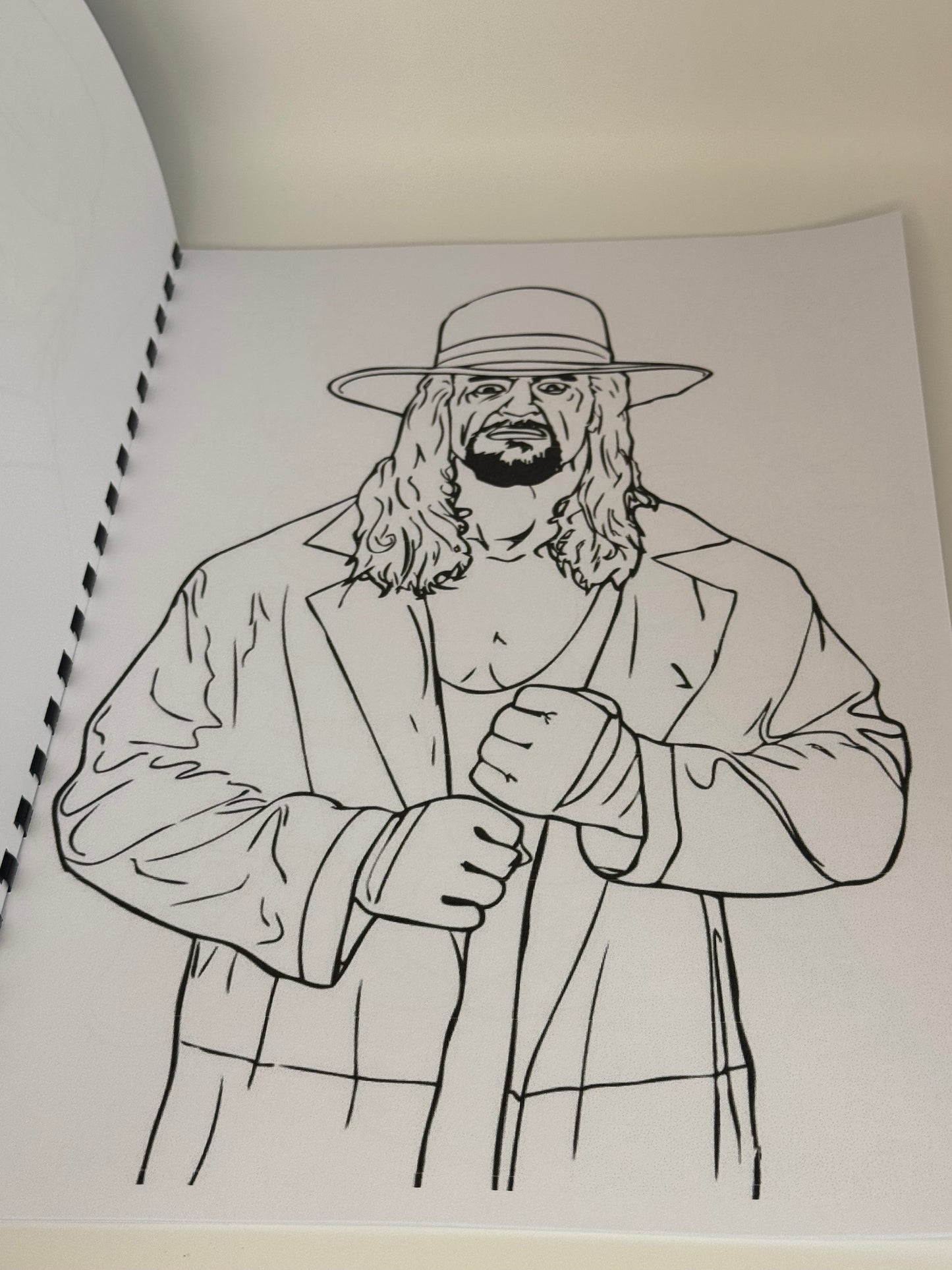 WWE Colouring Book