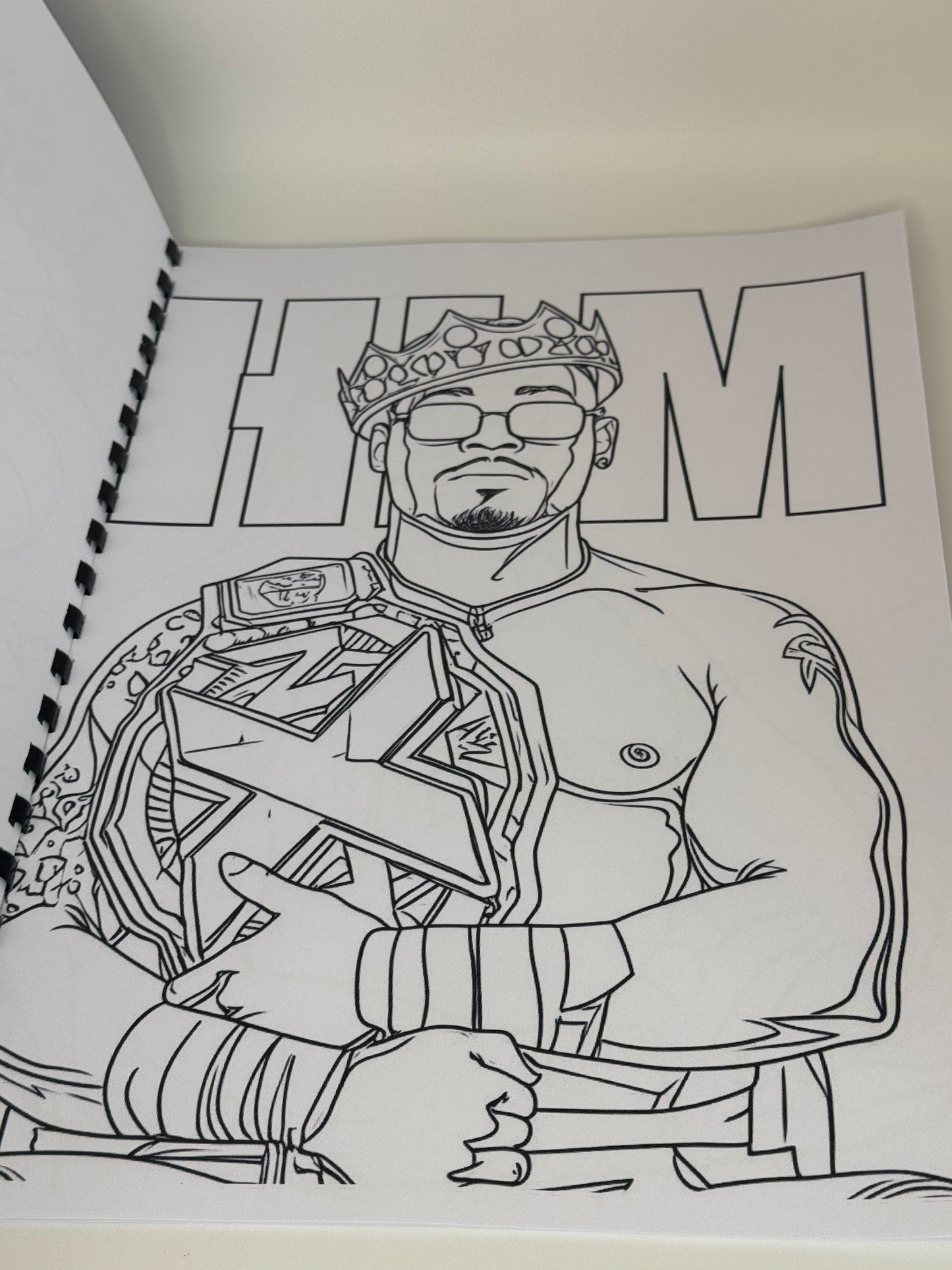 WWE Colouring Book