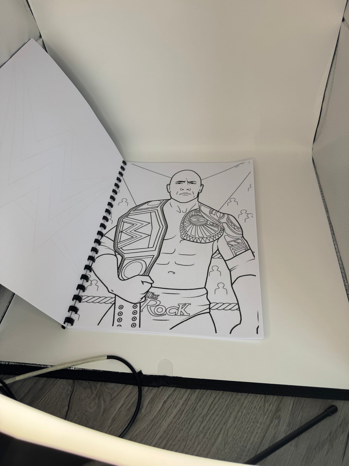 WWE Colouring Book