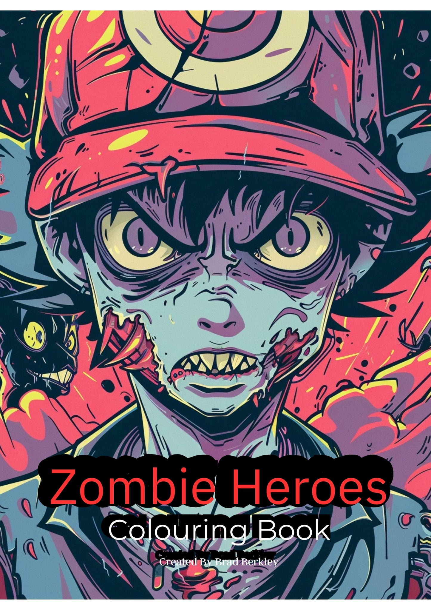 Zombie Colouring Book