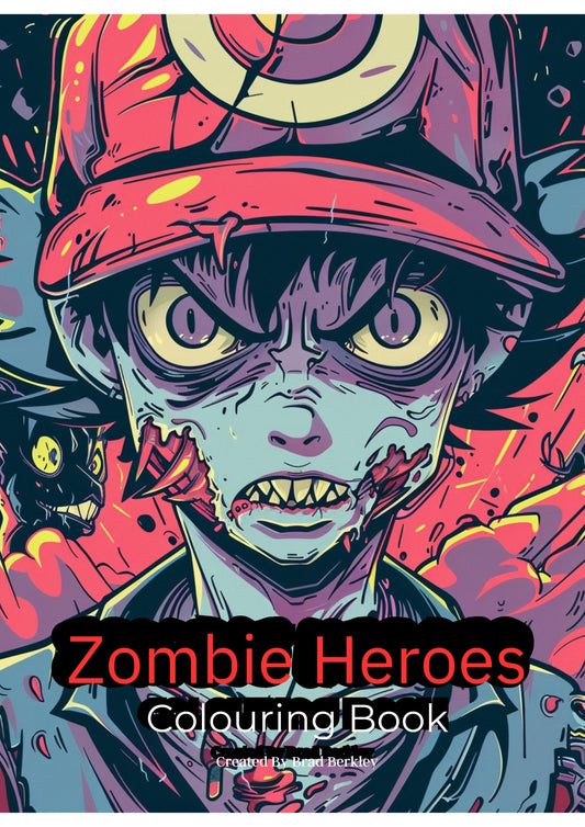 Zombie Colouring Book