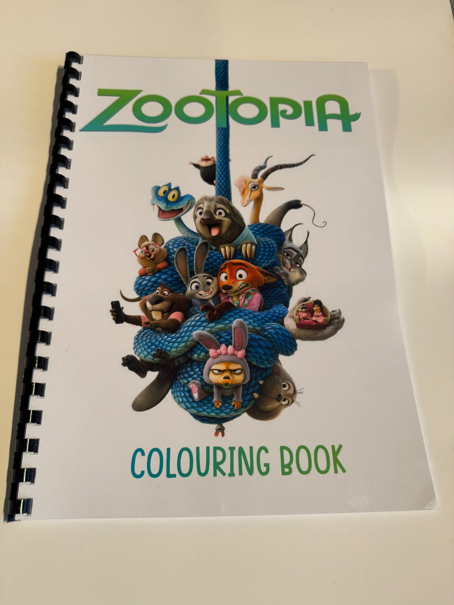 Zootopia Colouring Book