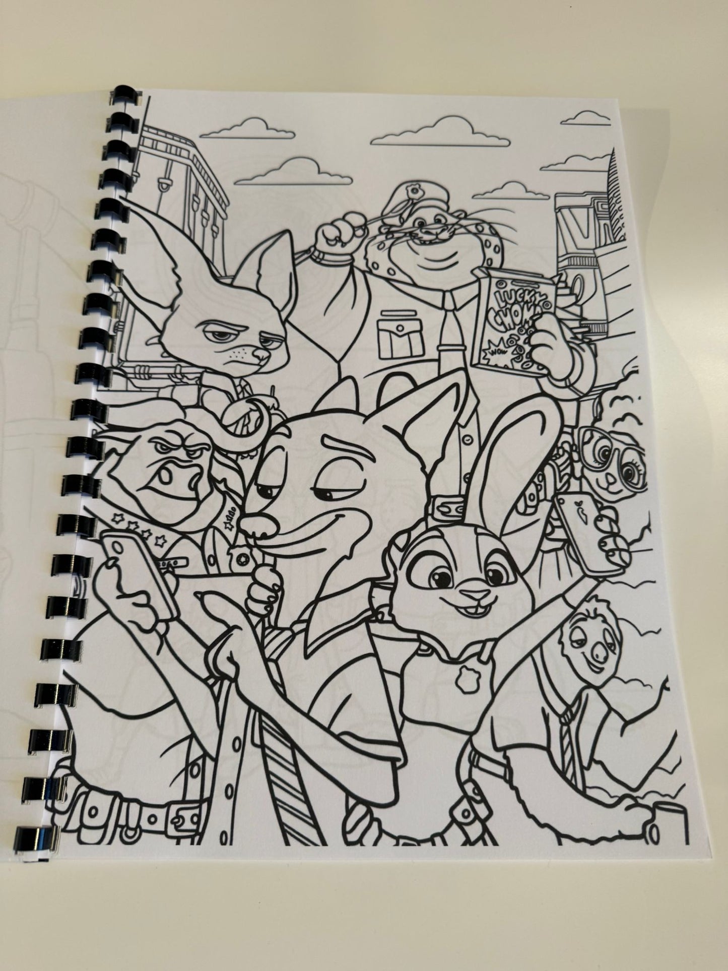 Zootopia Colouring Book